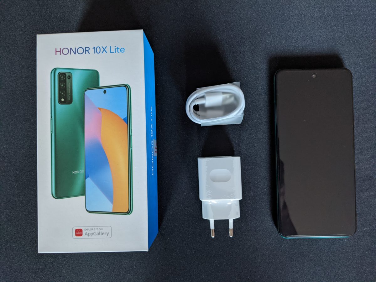 Honor 10X Lite Lieferumfang