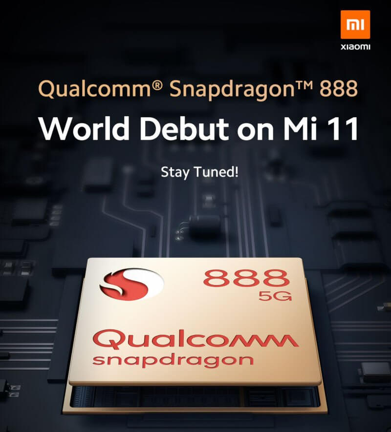 Xiaomi Mi 11 mit Qualcomm Snapdragon 888