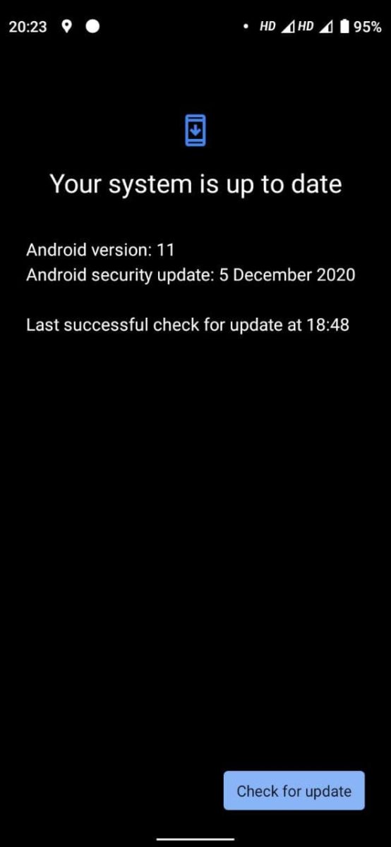 Xiaomi Mi A3 Android 11