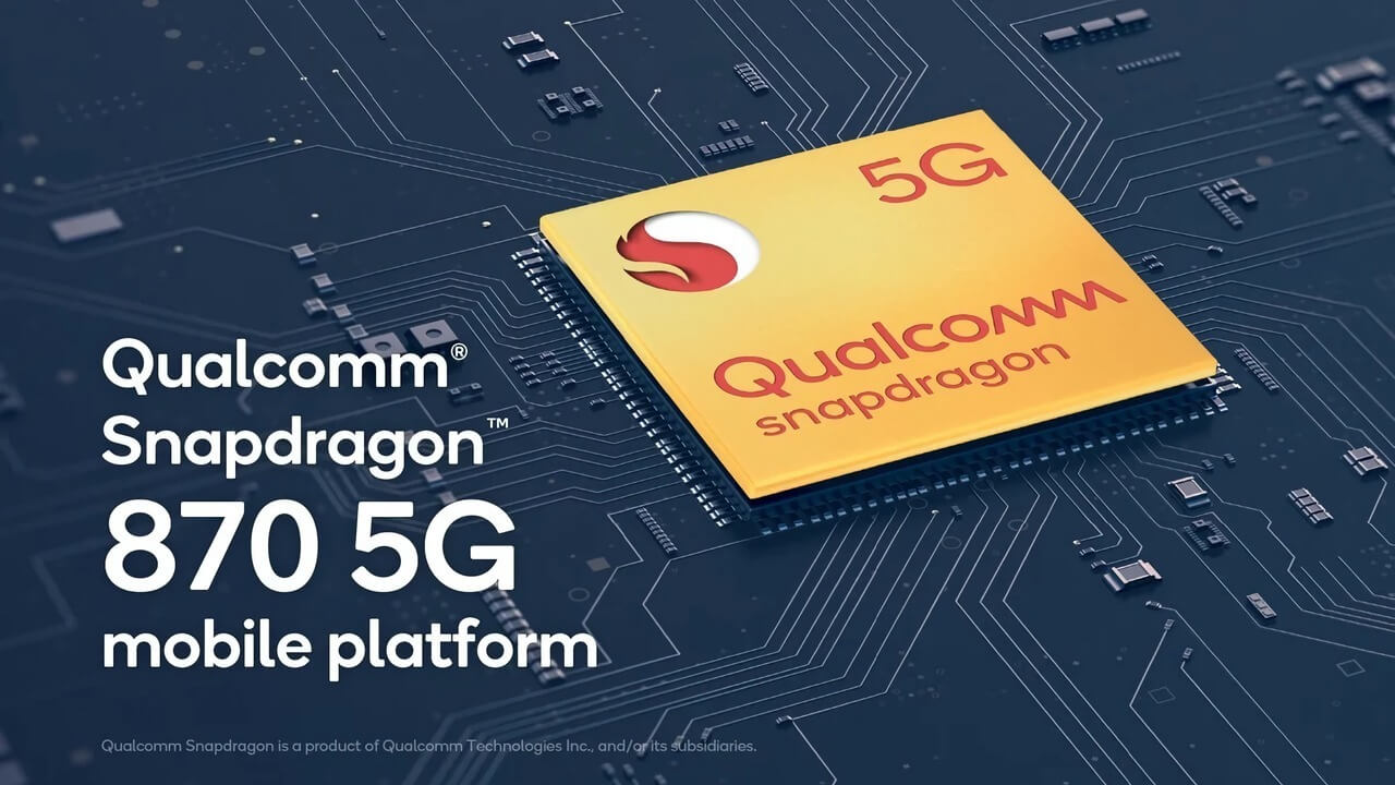 Qualcomm Snapdragon 870 5G mobile platform