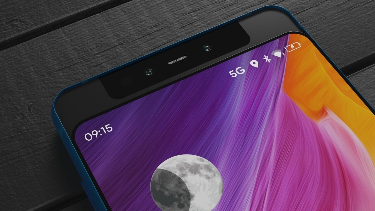 Xiaomi-Smartphone with Slide-Display