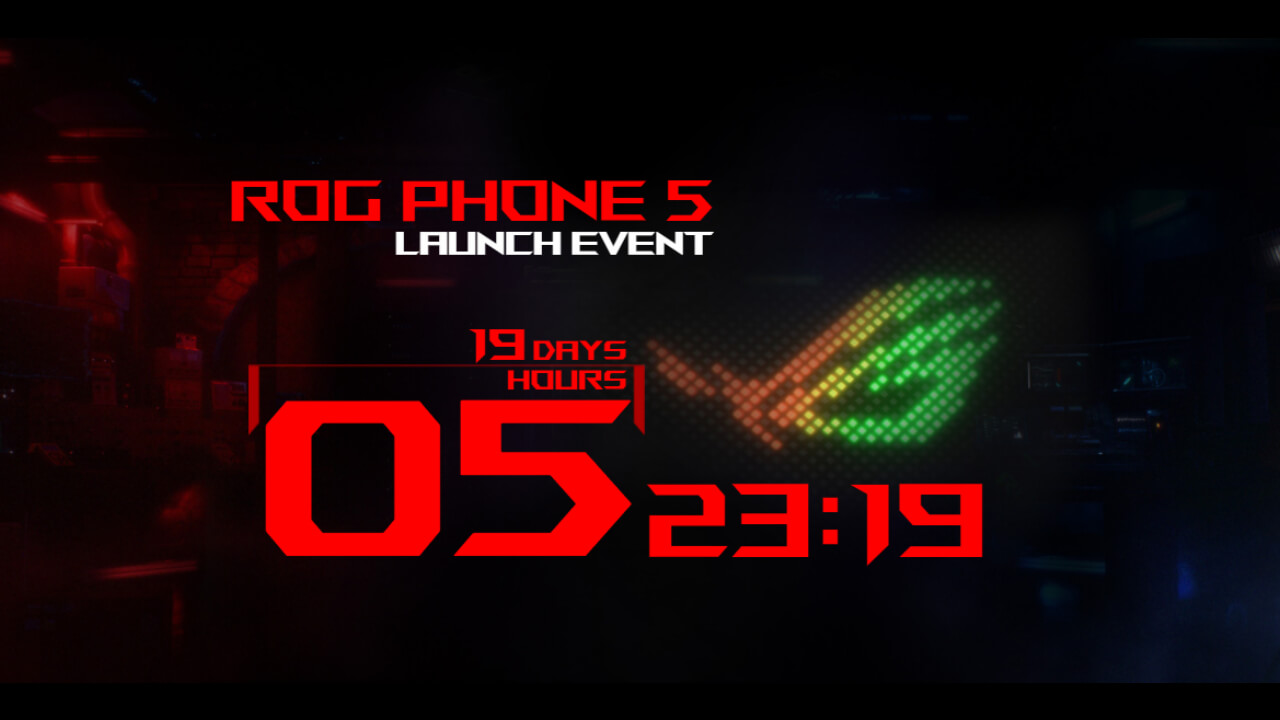 ASUS ROG Phone 5 launch-event