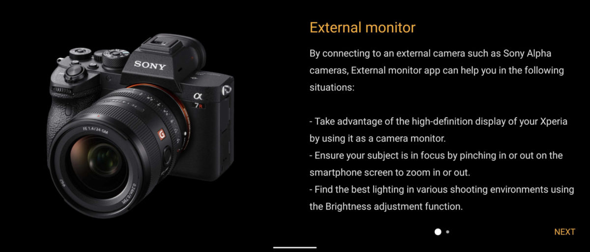 Sony Xperia 1 II External Monitor Android 11 Sony Xperia 1 II External Monitor Android 11