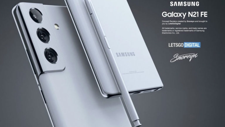 So könnte ein mögliches Samsung Galaxy Note 21 FE aussehen