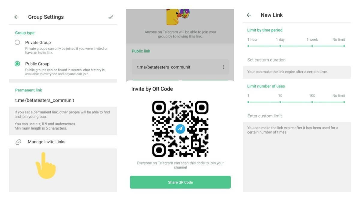 Telegram-Group QR-Codes Telegram-Group QR-Codes