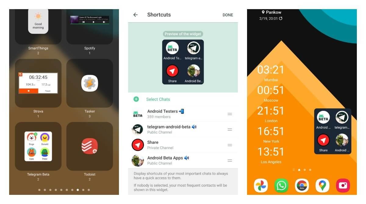 Telegram Widgets Telegram Widgets
