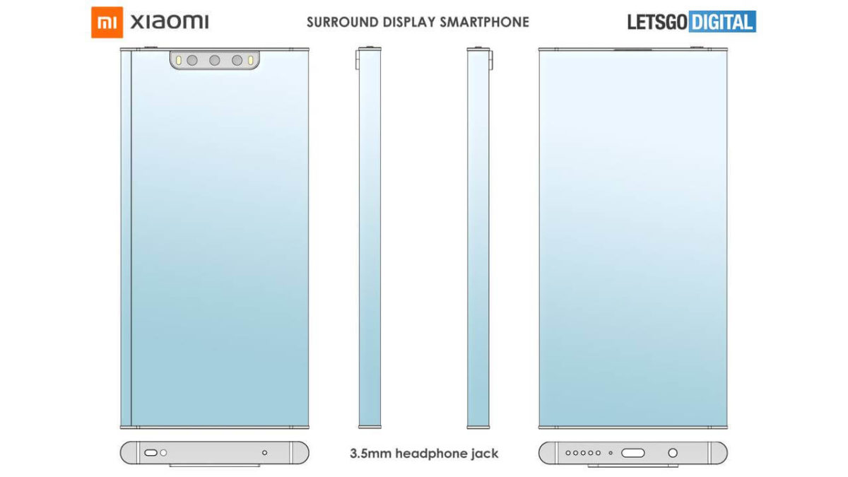 Xiaomi Smartphone wrap-around-display Xiaomi Smartphone wrap-around-display