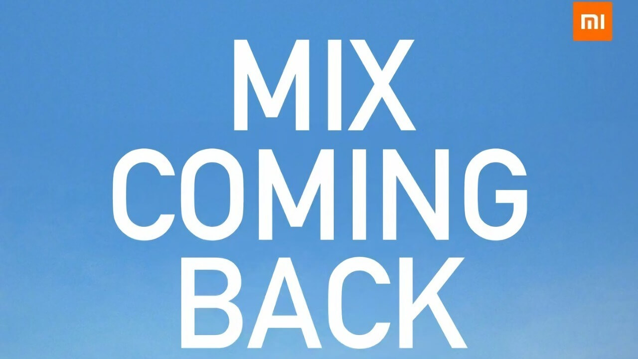 MIX coming back