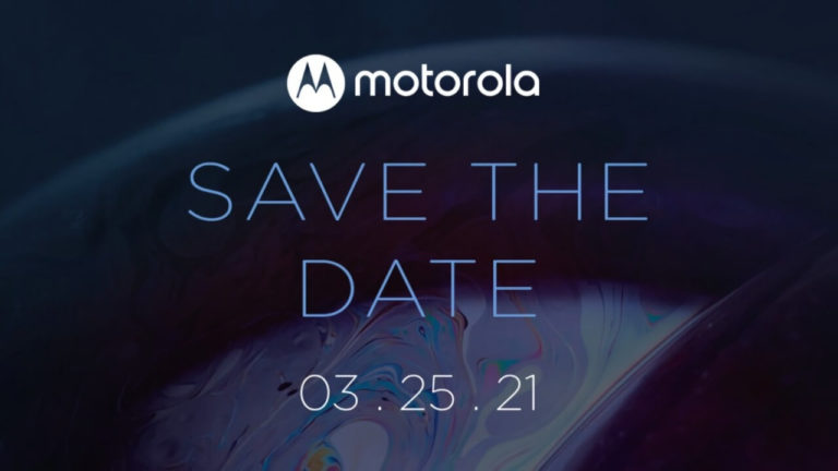 Motorola Save the Date am 25. März