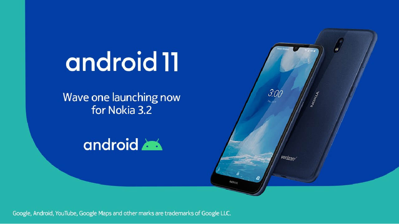 Nokia 3.2 Android 11 Update