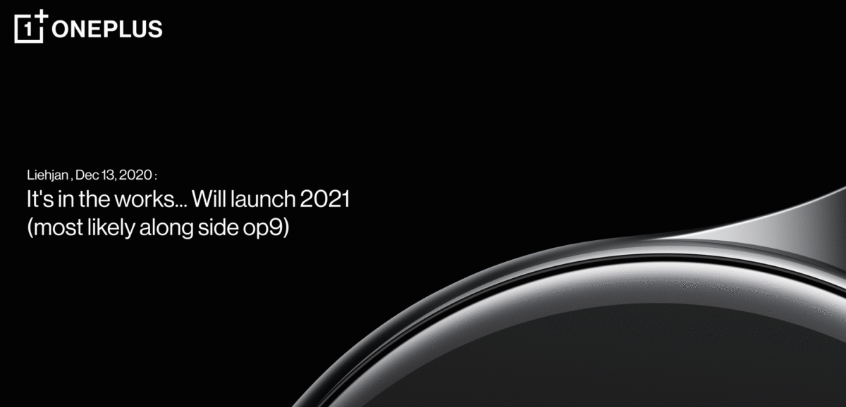 Quelle: OnePlus OnePlus Watch Teaser
