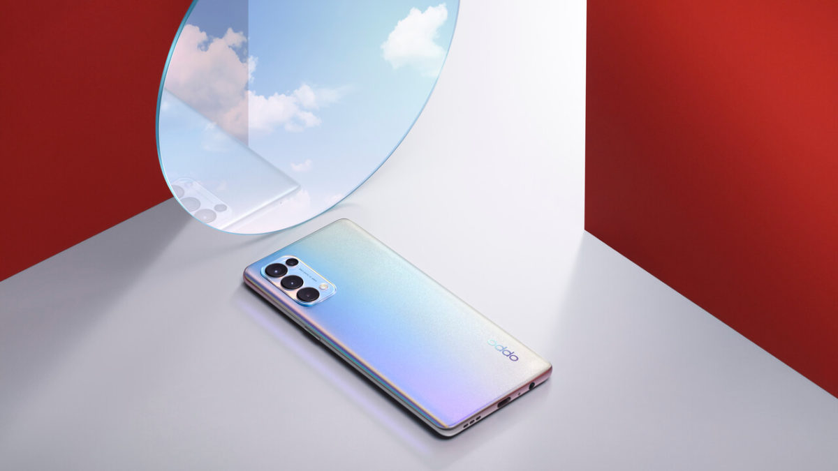 Oppo Find X3 Lite Silver Mirror Oppo Find X3 Lite Silver Mirror