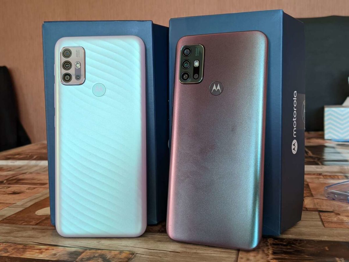 Motorola Moto G10 und Moto G30 Rückseite