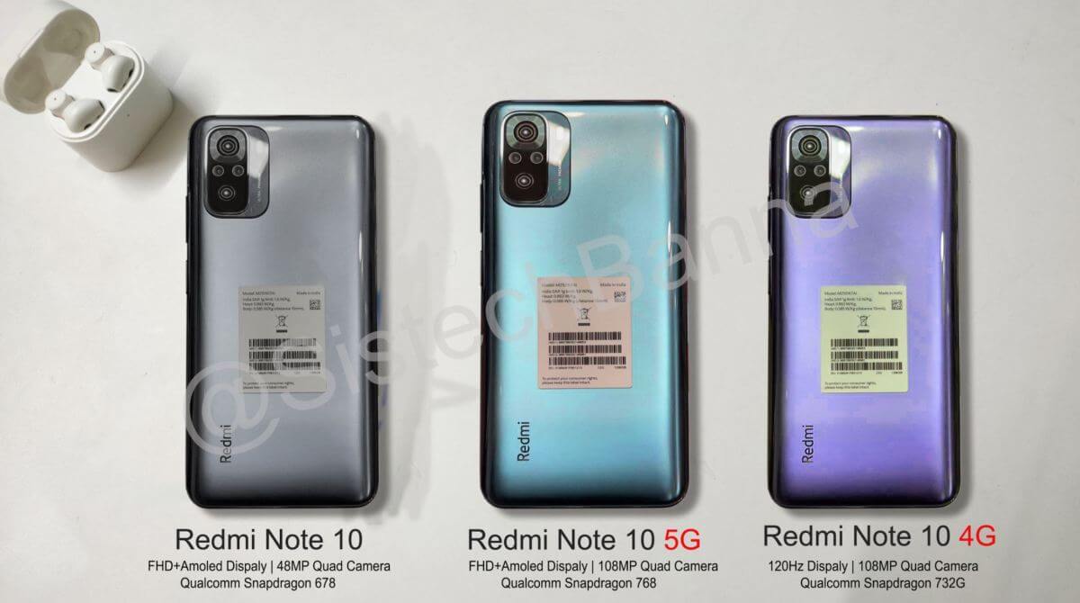 Redmi Note 10 Leak Redmi Note 10 Leak