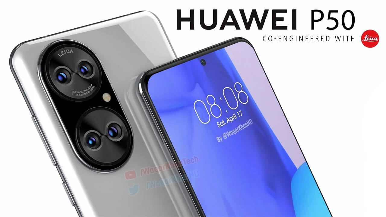 Huawei P50 Render