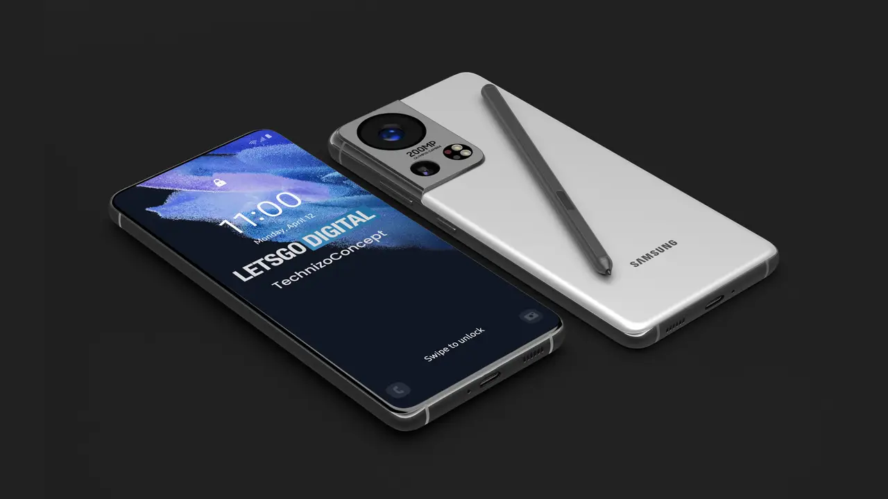 Samsung Galaxy S22 Ultra-Render