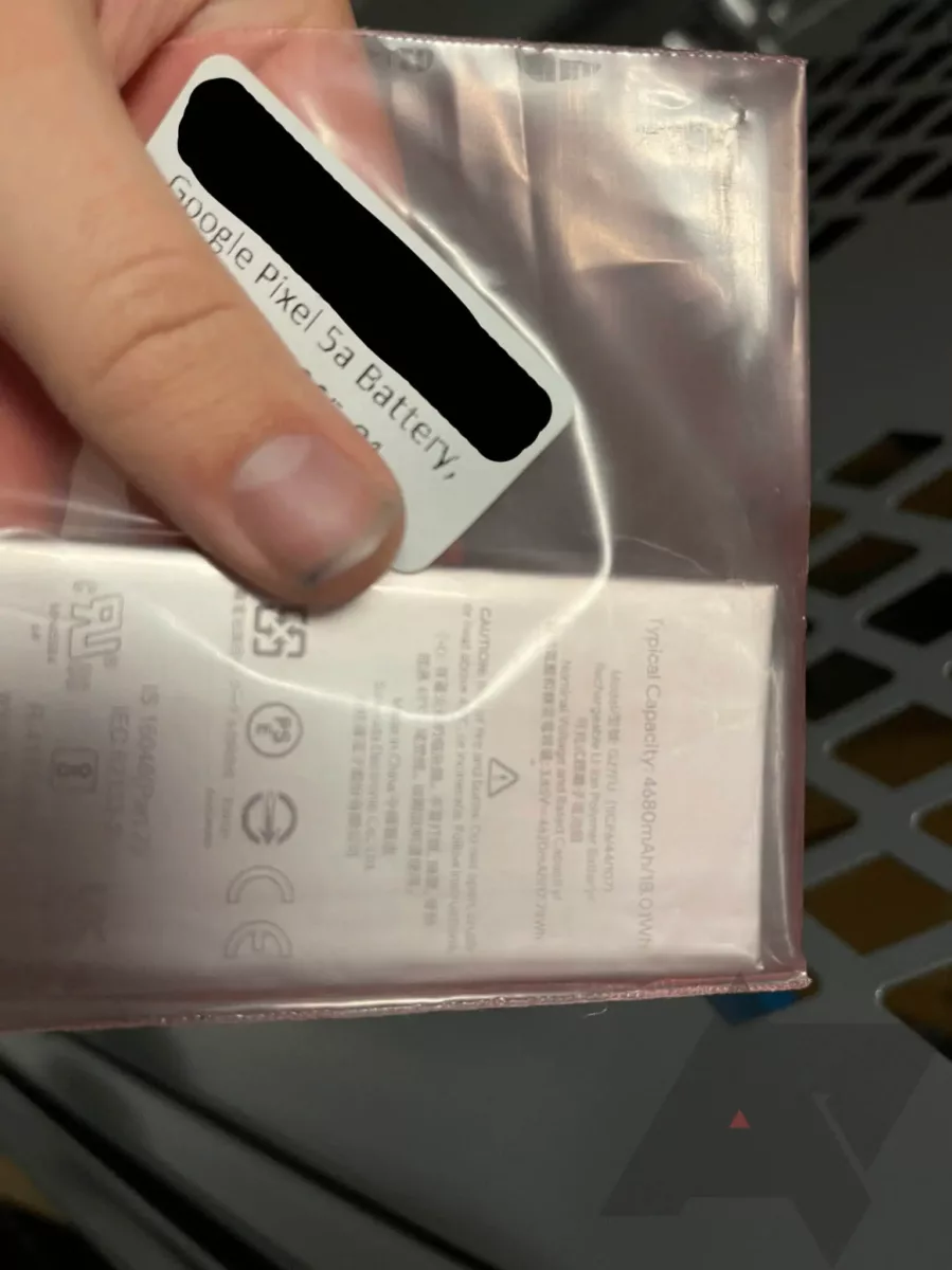 Google Pixel 5a Battery
