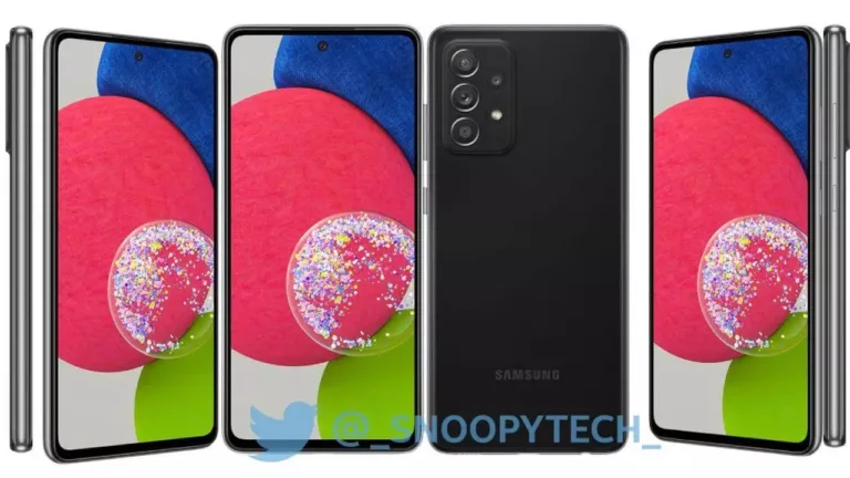 Samsung Galaxy A52s 5G: Die Pressebilder sind da