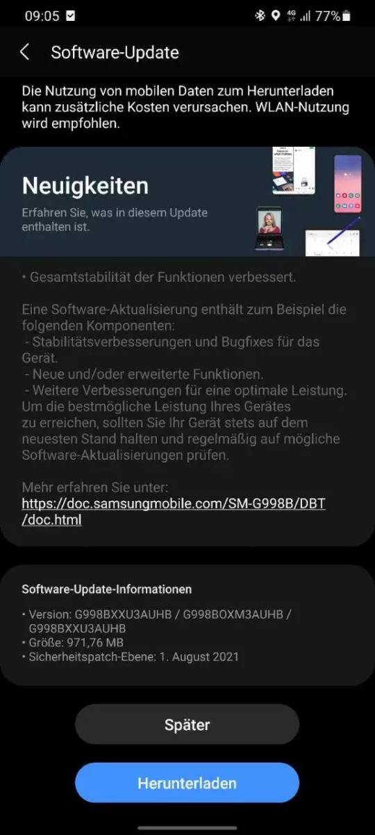 Samsung Galaxy S21-Reihe One UI 3.1.1 Features Samsung Galaxy S21-Reihe One UI 3.1.1 Features