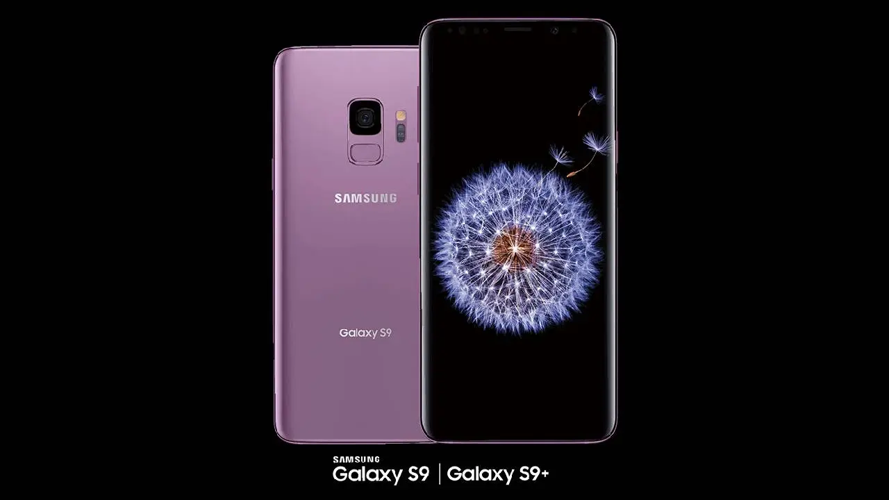 Samsung Galaxy S9 Lilac-White Pressebild