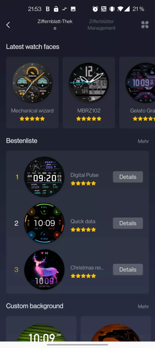 Zepp App Screenshot Zepp App Screenshot