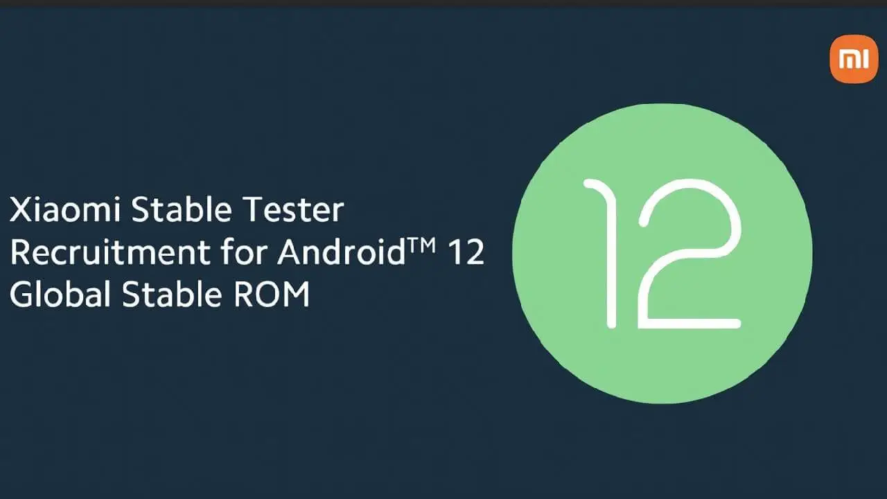 Xiaomi Android 12-Beta