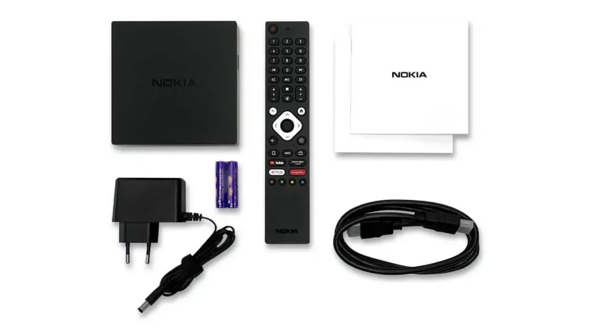 Nokia Streaming Box 8000 Lieferumfang