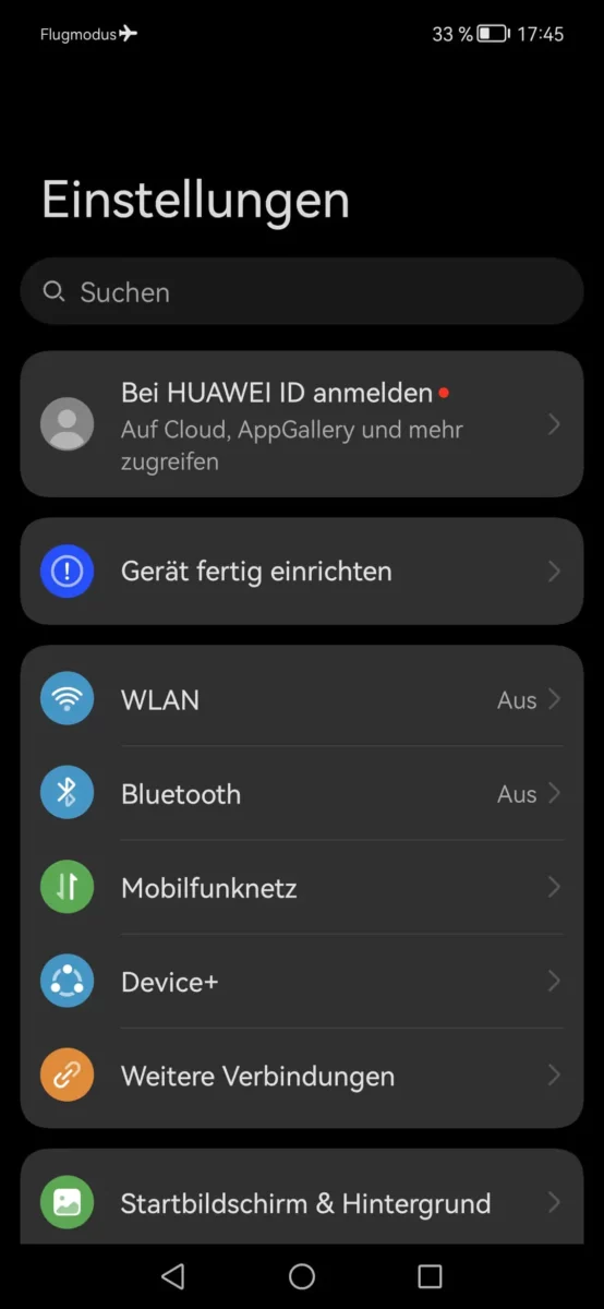 Huawei Nova 9 Screenshot