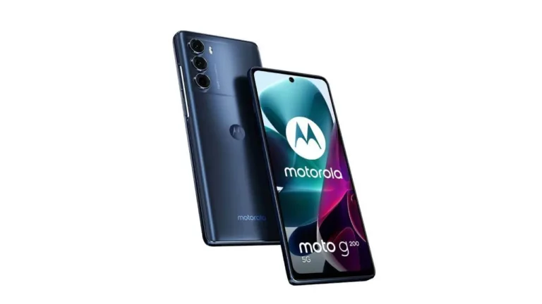 Motorola Moto G200 5G Stellar Blue