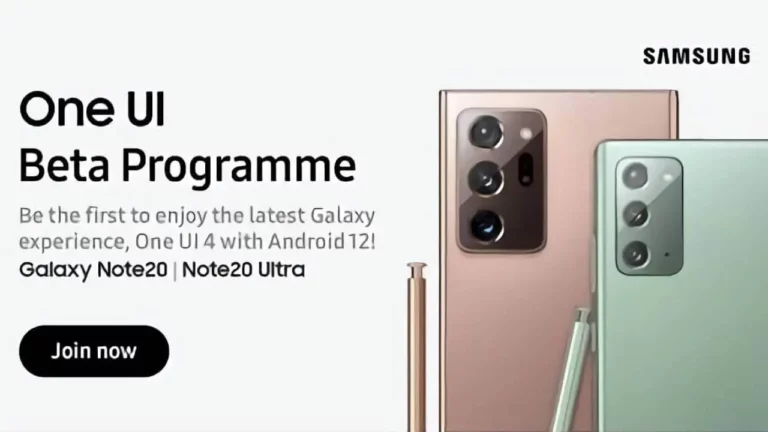 Samsung Galaxy Note 20-Reihe bekommt dritte Android 12/ One UI 4.0 Beta