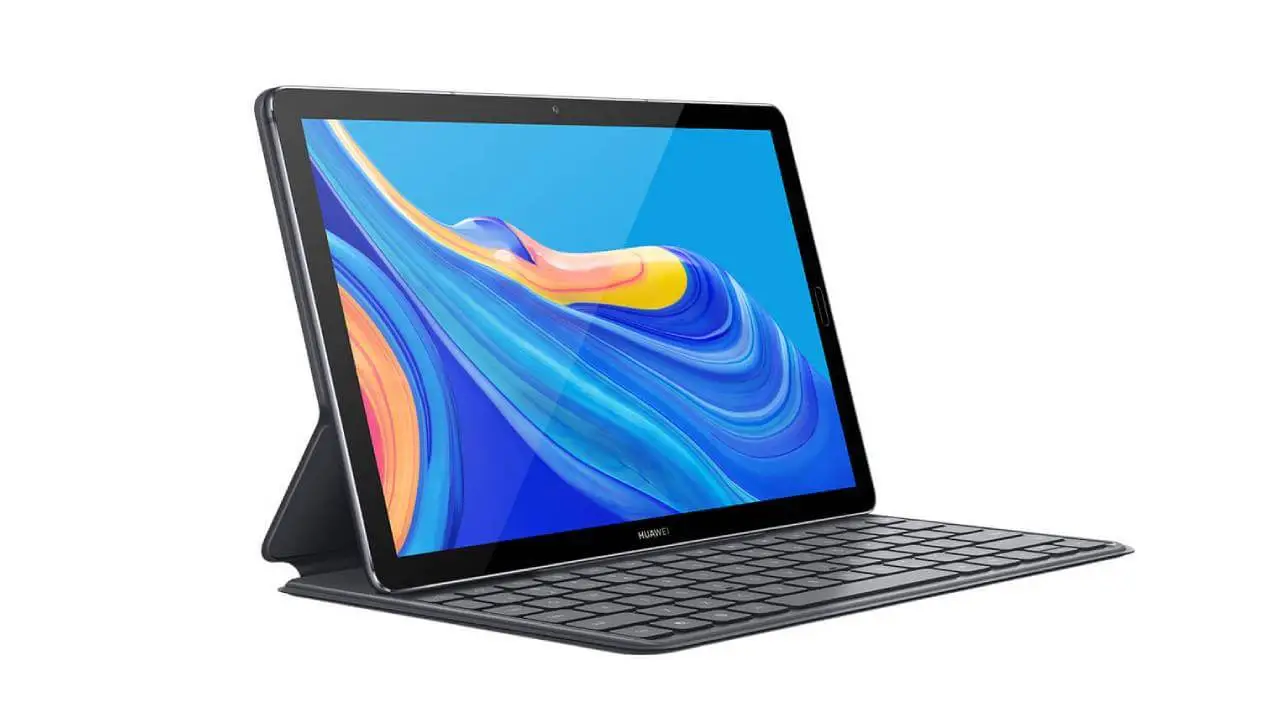 Huawei MediaPad M6 mit Tastatur