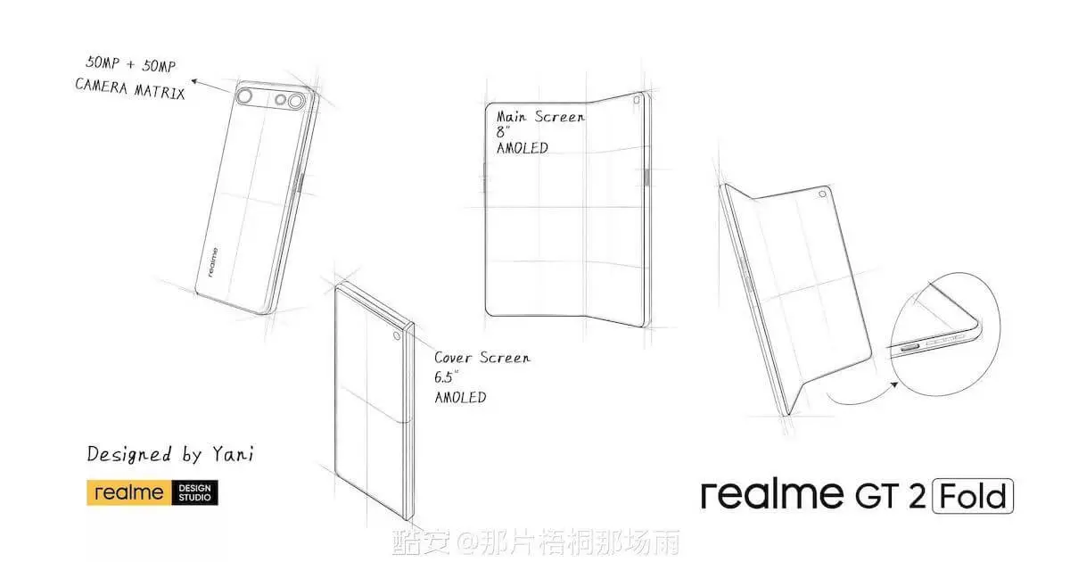 Realme GT 2 Fold-Design