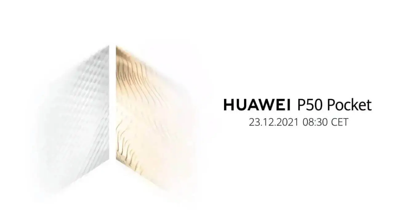 Huawei P50 Pocket Teaser