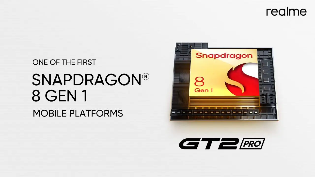Realme GT 2 Pro Snapdragon 8 Gen 1 SoC
