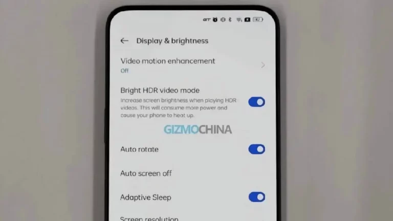 Realme GT 2 Pro UDC