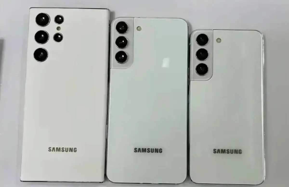 Samsung Galaxy S22-Reihe weiß