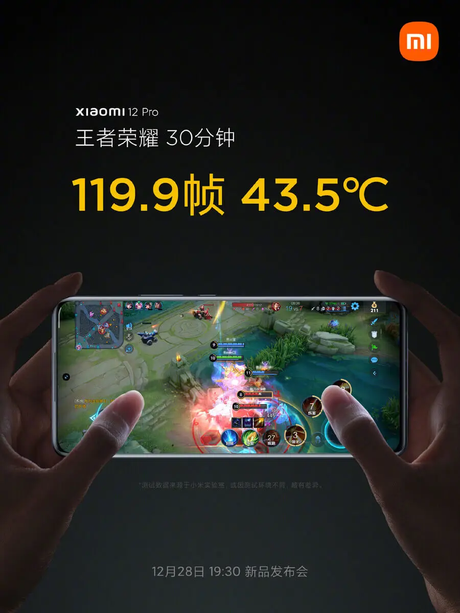 Xiaomi 12 Pro Teaser-Performance-Charging