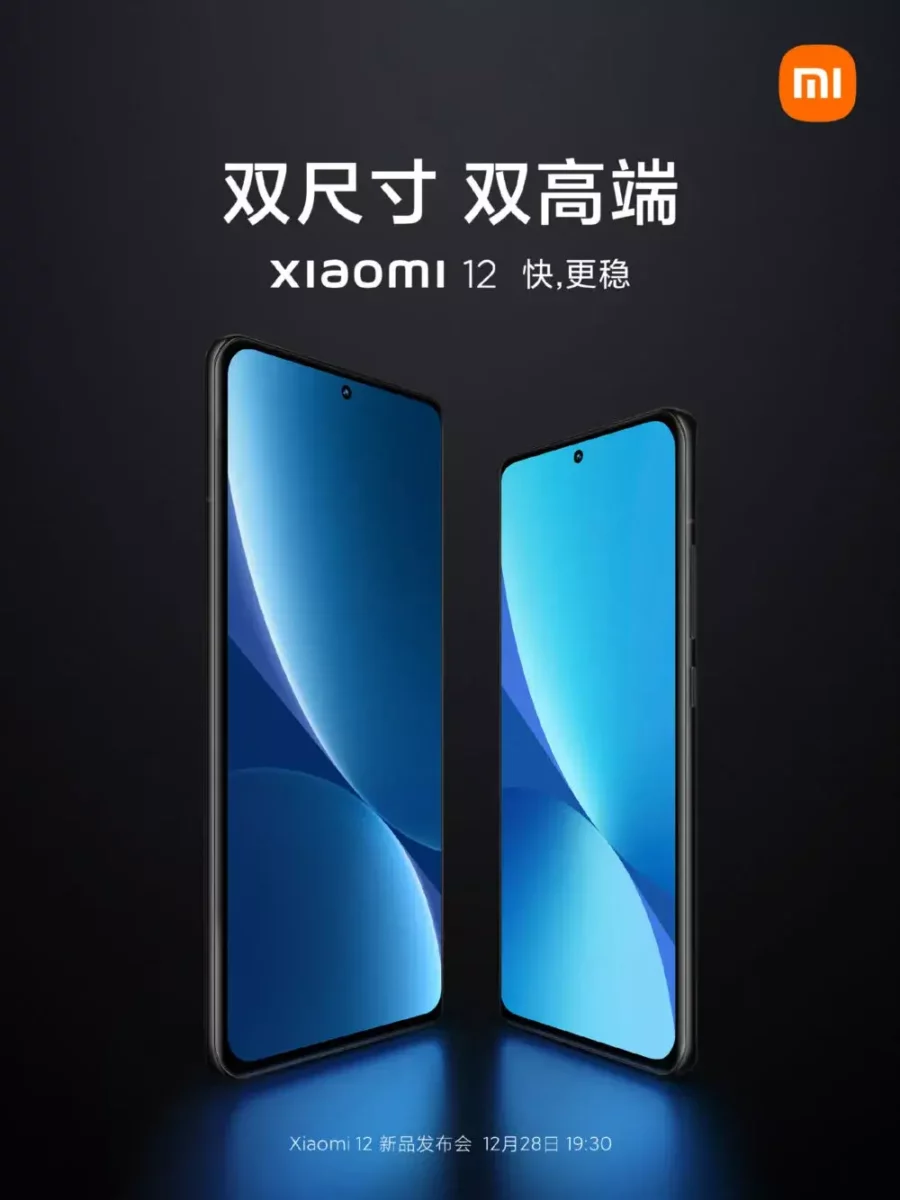Xiaomi 12 und Xiaomi 12 Pro Teaser