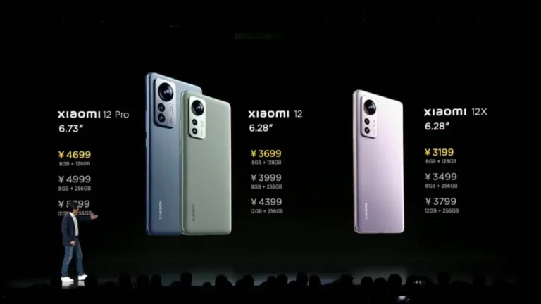 Xiaomi 12-Reihe offiziell vorgestellt