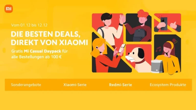 Xiaomi startet mit neuer Preisaktion in den Dezember