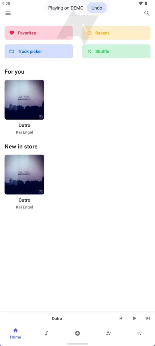 Android 13 Media TTT Playing on DEMO