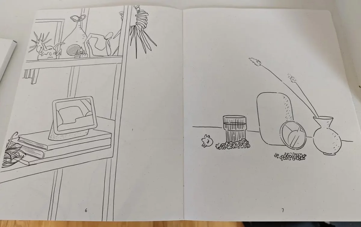 Google Pixel 6a Coloring Book Page 6-7 Google Pixel 6a Coloring Book Page 6-7