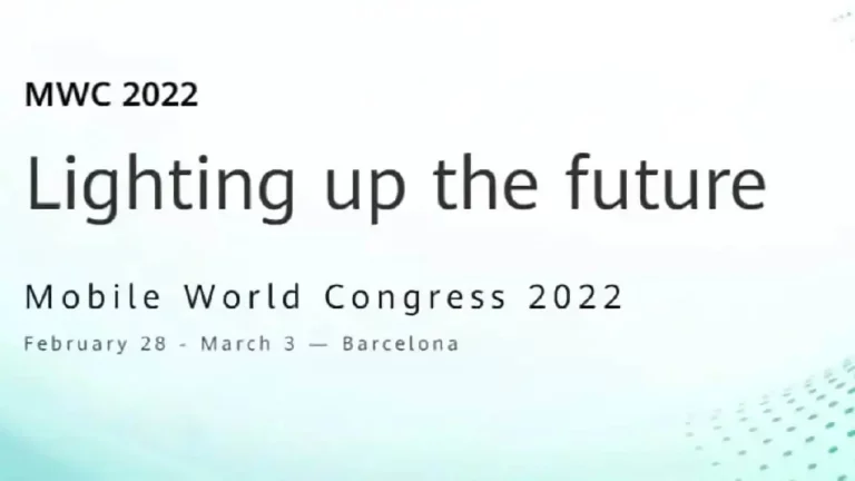 Huawei kündigt offiziell seine Teilnahme am MWC 2022 an
