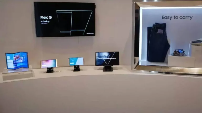 Samsung zeigt neue faltbare Displays auf der CES 2022
