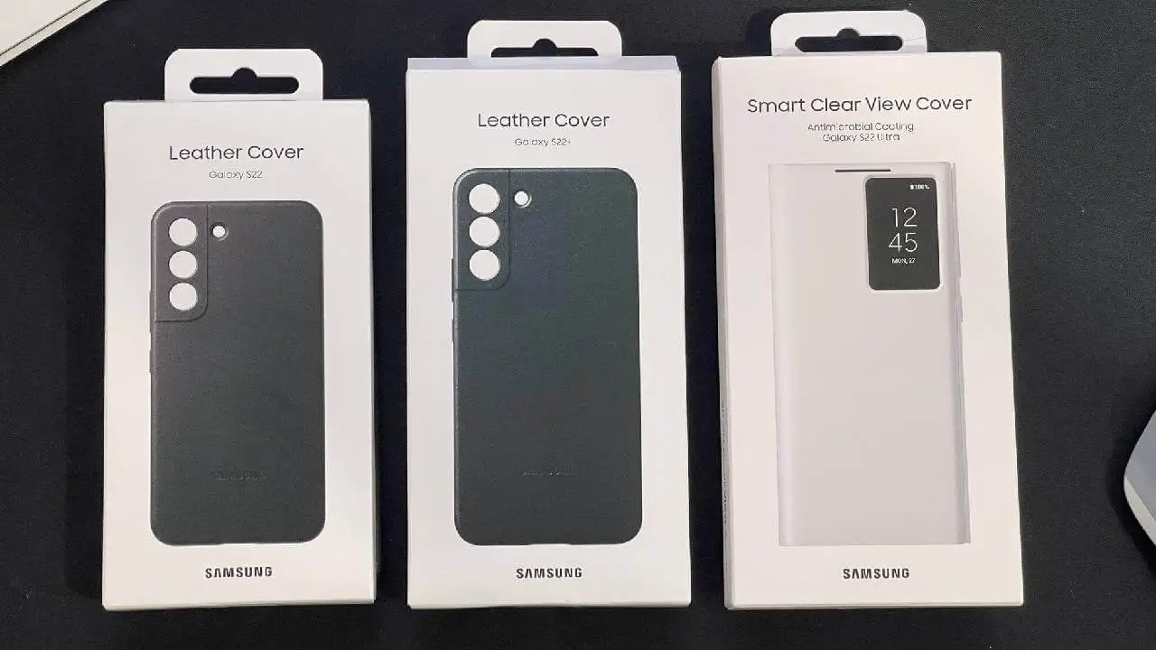 Samsung Galaxy S22-Series leaked cases
