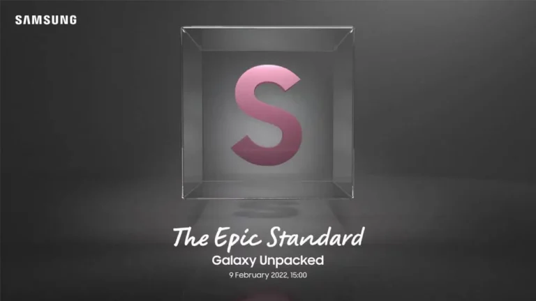 Samsung Galaxy Unpacked: „The Epic Standard“ am 9. Februar 2022 von Marketing-Material bestätigt