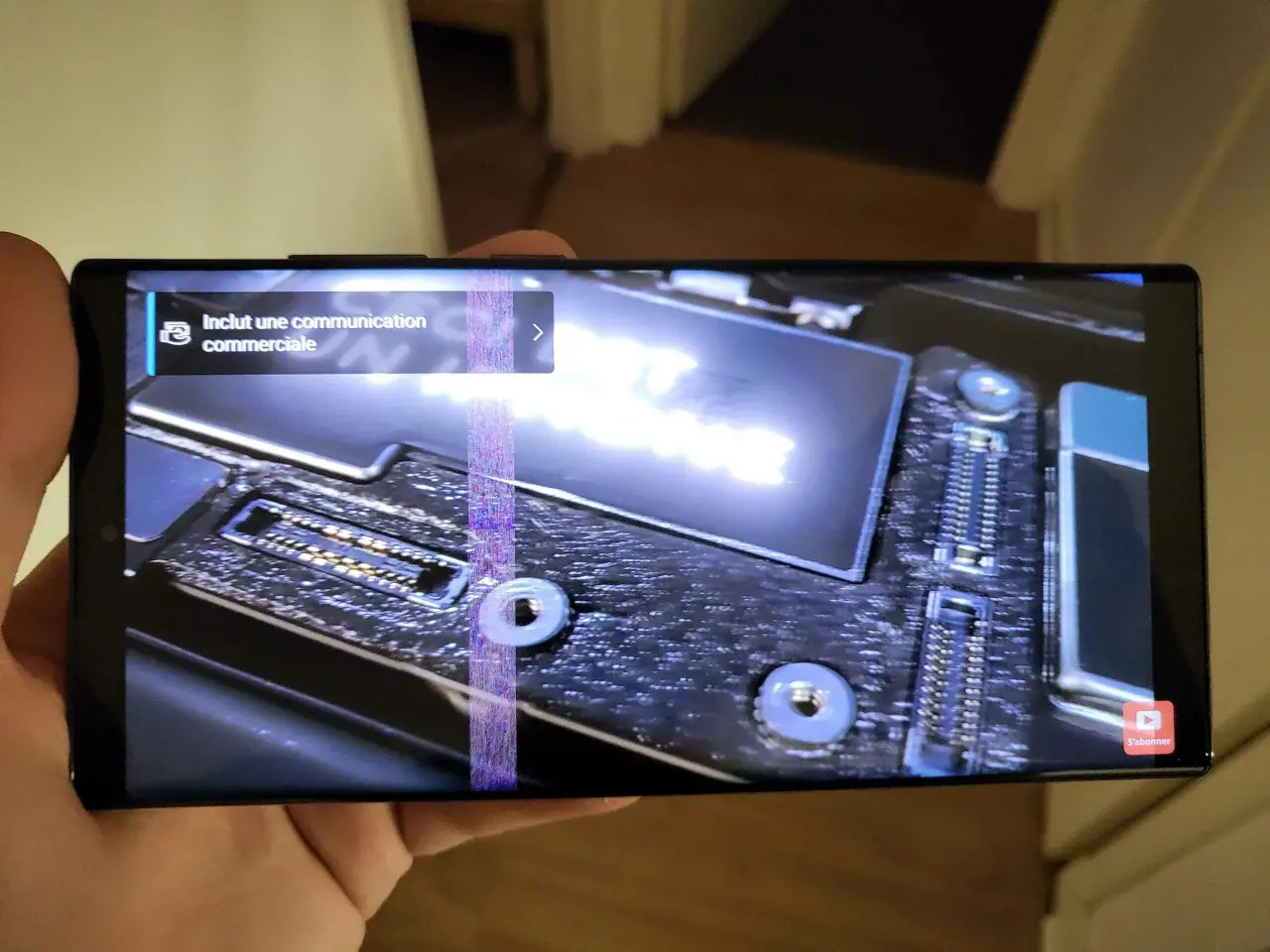 Samsung Galaxy S22 Ultra Display-Problem