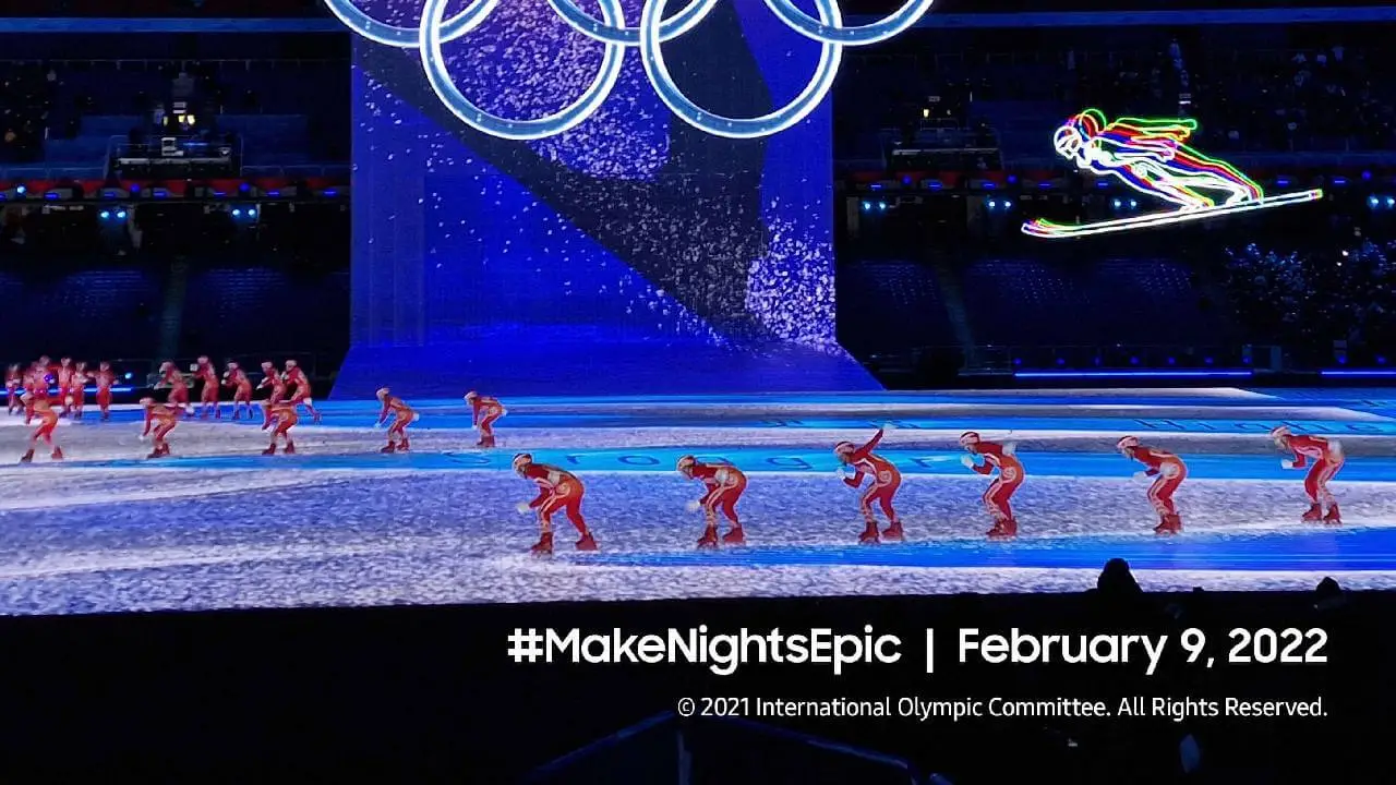 Samsung Olympic Games 2022 Make Nights Epic-Header