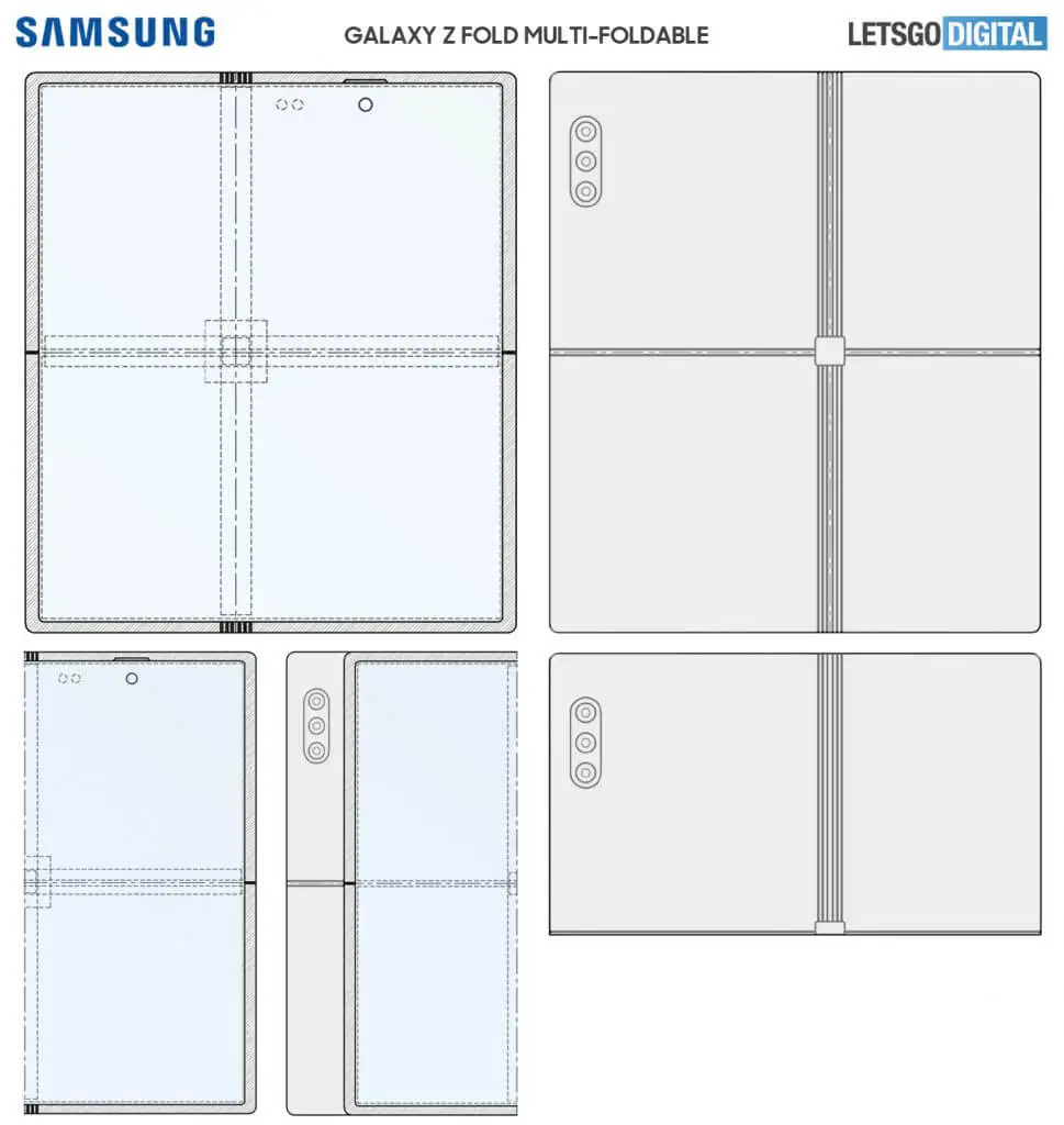 Samsung Galaxy Z Fold multi-opvouwbare-smartphone