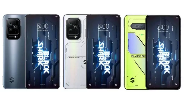 Black Shark 5, Black Shark 5 Pro und Black Shark 5 RS